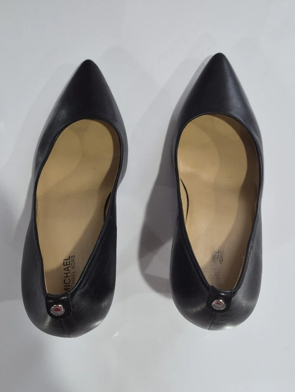 MICHAEL KORS Women's Classic Black Pointed-Toe Women's Pumps SIZE 11